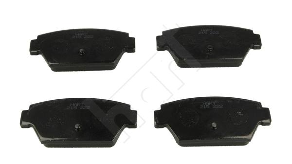 Kit de plaquettes de frein, frein à disque HART 215 222