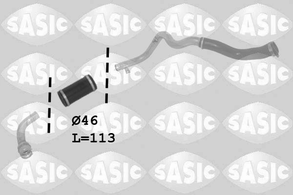 Gaine de suralimentation SASIC 3334062