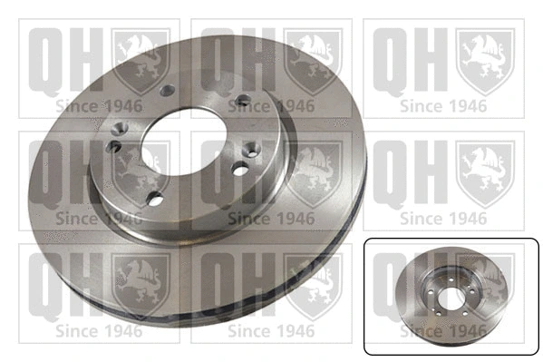 Disque de frein QUINTON HAZELL BDC5285