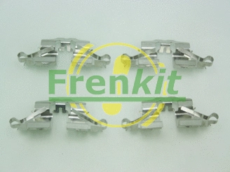 Kit d'accessoires, plaquette de frein à disque FRENKIT 901808