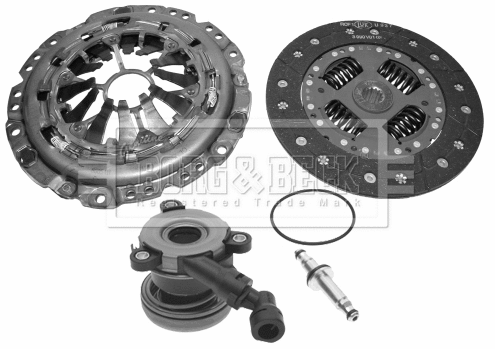 Kit d'embrayage BORG & BECK HKT1361