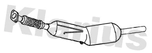 Filtre à particules / à suie, échappement KLARIUS 390587
