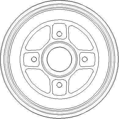 Tambour de frein National NDR335