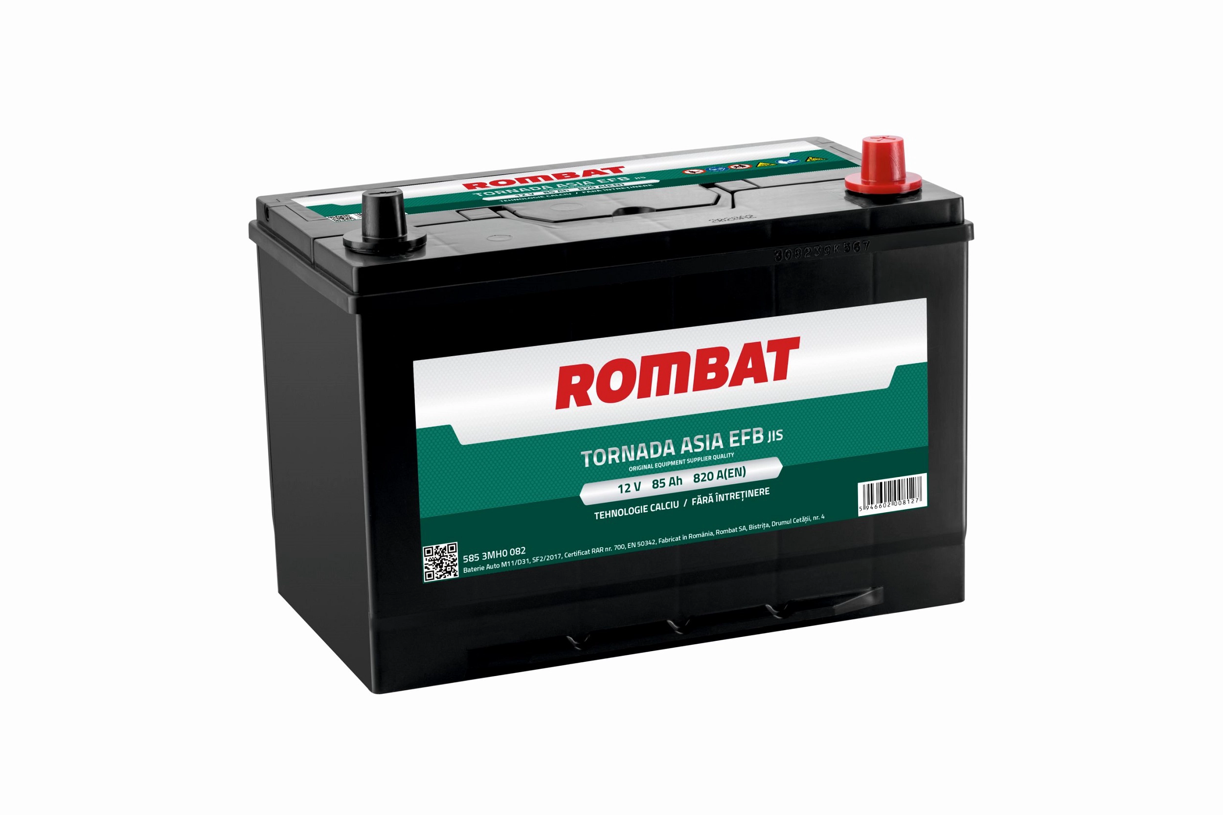 Batterie de démarrage ROMBAT 585 3MH0 082
