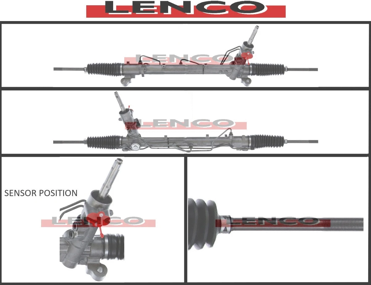 Crémaillère de direction LENCO SGA889L