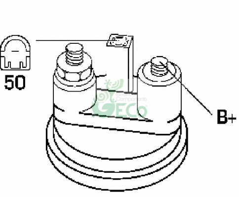 Démarreur GECO M14113R
