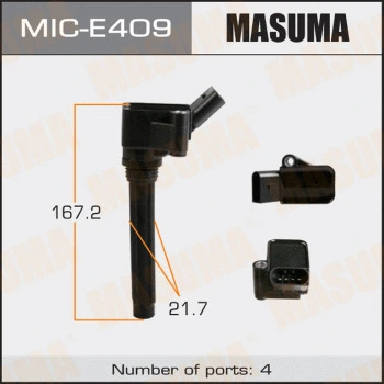 Bobine d'allumage MASUMA MIC-E409