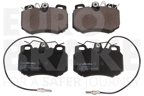 Kit de plaquettes de frein, frein à disque EUROBRAKE 5502223713