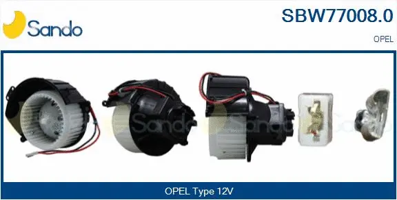 Pulseur d'air habitacle SANDO SBW77008.0