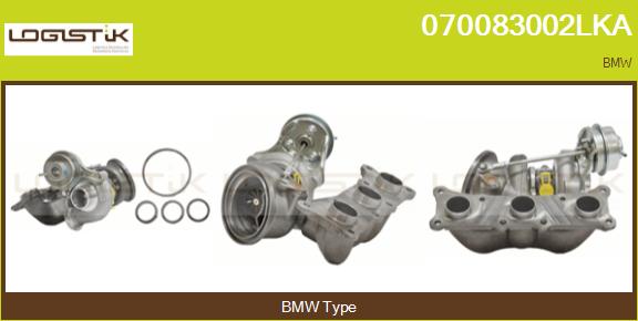Turbocompresseur, suralimentation LGK 070083002LKA