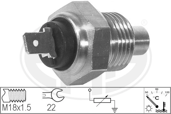 Sonde, température du liquide de refroidissement ERA 330531
