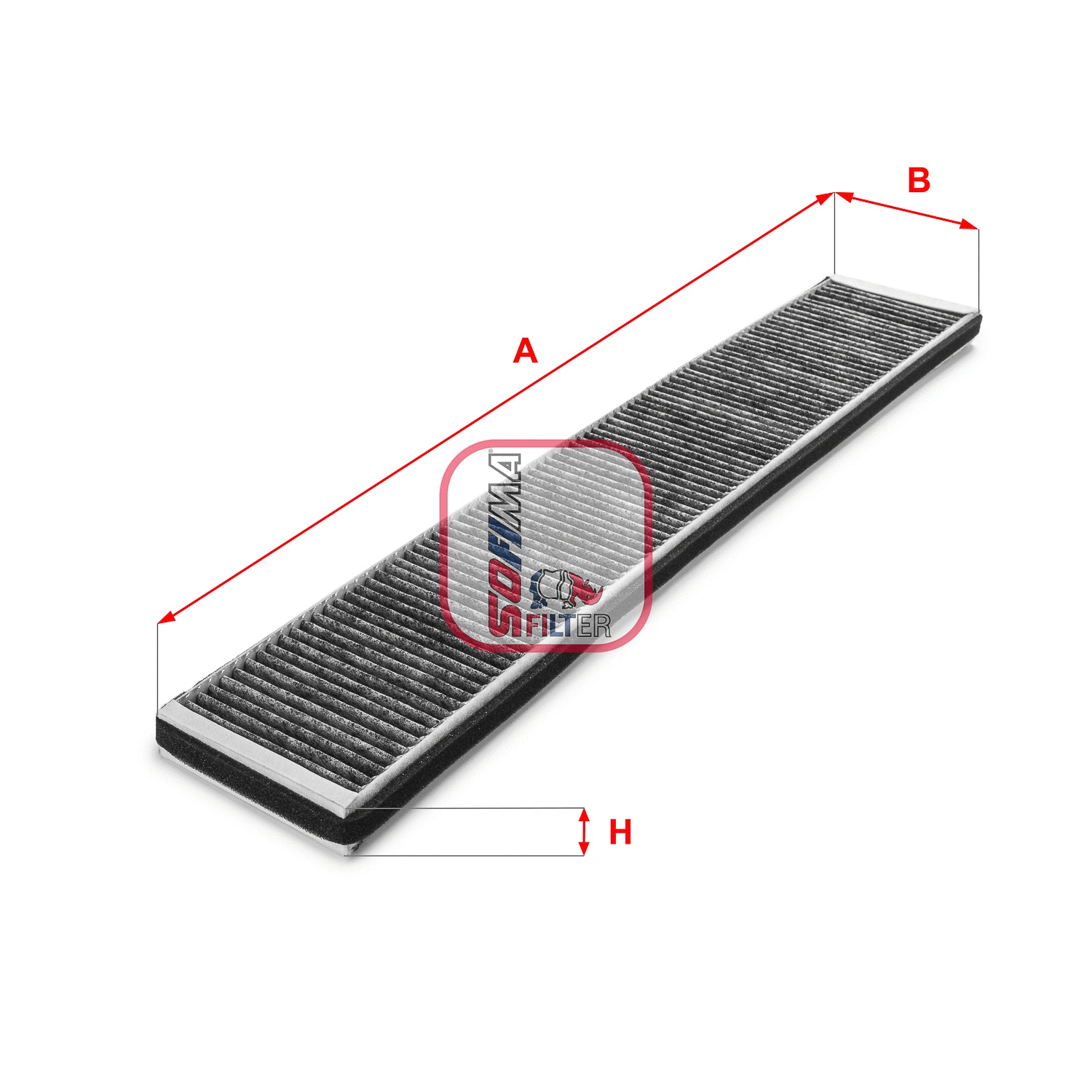 Filtre, air de l'habitacle SOFIMA S 4121 CA
