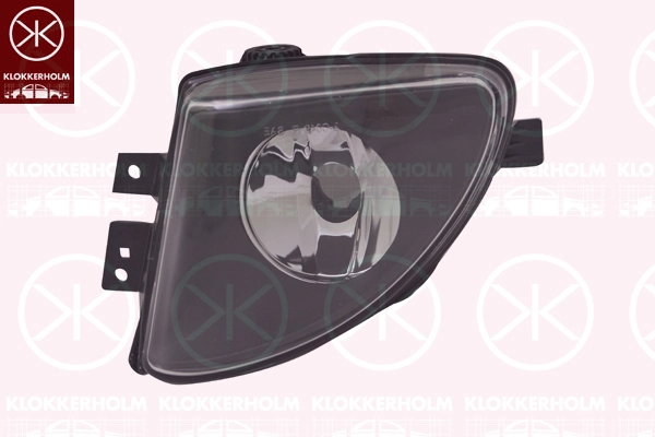 Projecteur antibrouillard KLOKKERHOLM 00670282