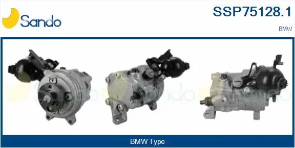 Pompe hydraulique, direction SANDO SSP75128.1
