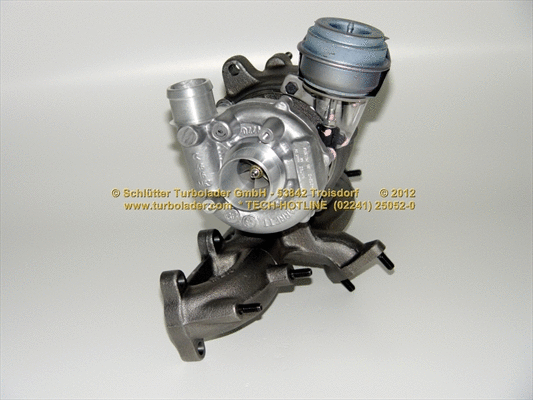 Turbocompresseur, suralimentation SCHLÜTTER TURBOLADER 172-01035