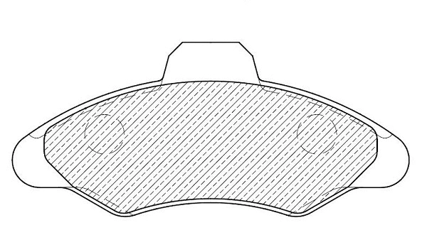 Kit de plaquettes de frein, frein à disque KLAXCAR FRANCE 24524z
