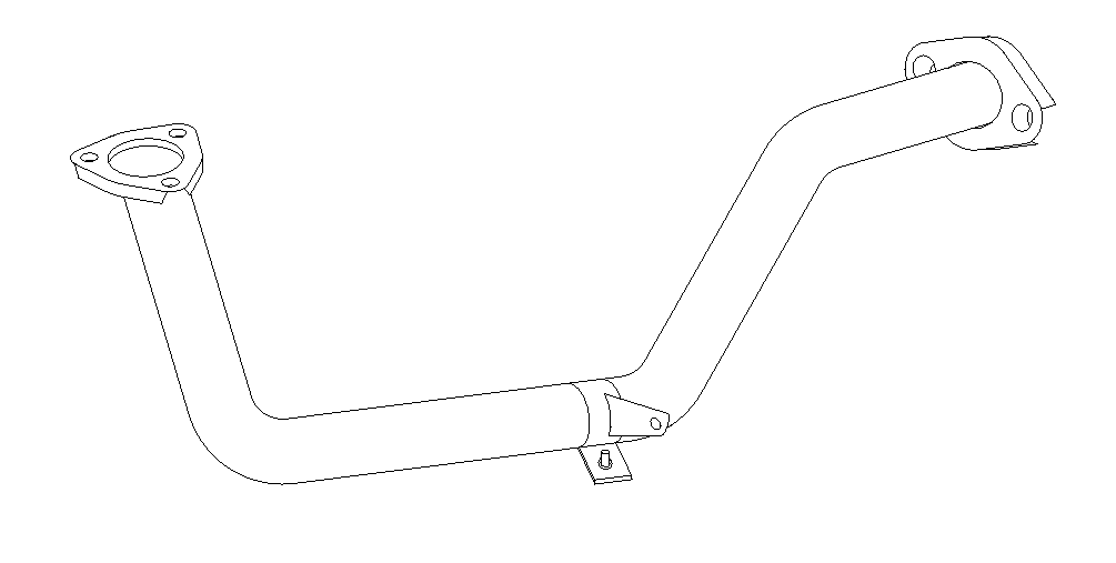 Tuyau d'échappement Vellerand 14760