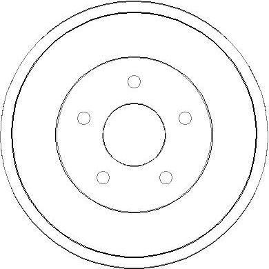 Tambour de frein National NDR302