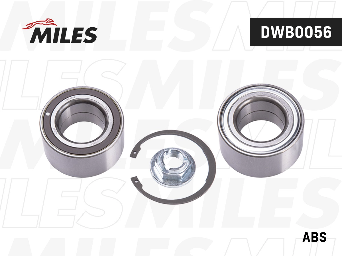 Kit de roulements de roue MILES DWB0056
