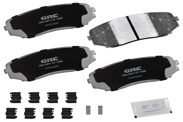 Kit de plaquettes de frein, frein à disque GRC Prime GPRD1258