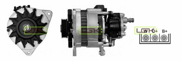 Alternateur LGK 441178
