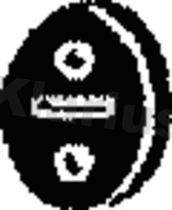 Support, silencieux KLARIUS 420293