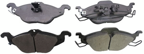 Kit de plaquettes de frein, frein à disque DENCKERMANN B110250