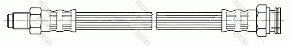 Flexible de frein GIRLING 9002194