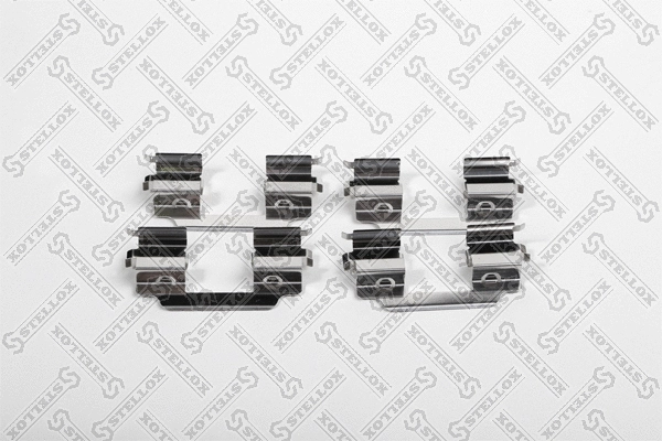 Kit d'accessoires, plaquette de frein à disque STELLOX 00-01540-SX