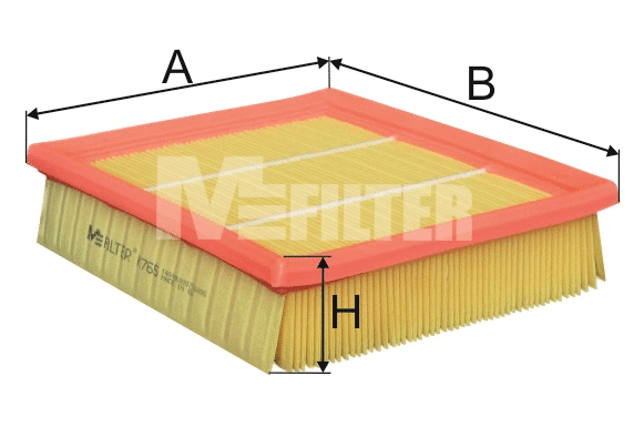 Filtre à air MFILTER K 765