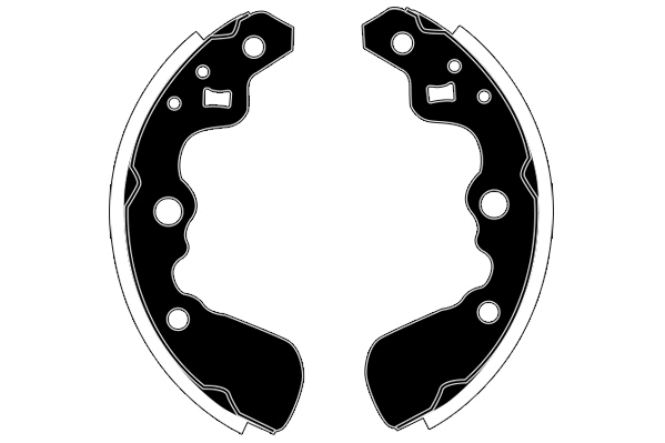 Jeu de mâchoires de frein RAICAM RA26320