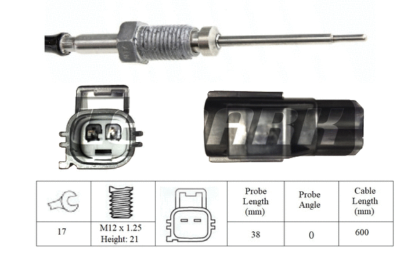 Capteur, température des gaz LEMARK LXT298