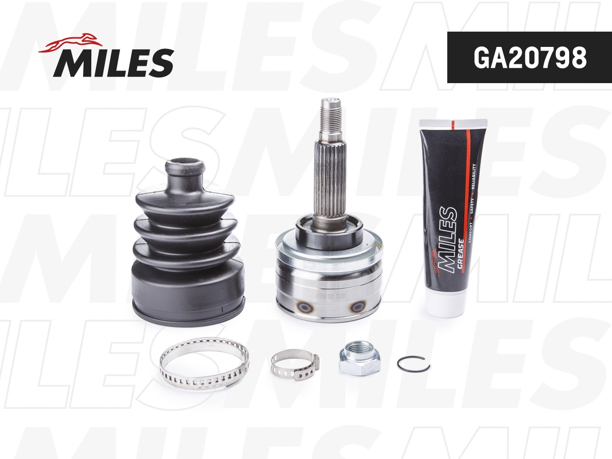 Jeu de joints, arbre de transmission MILES GA20798