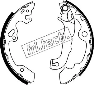 Jeu de mâchoires de frein fri.tech. 1040.146