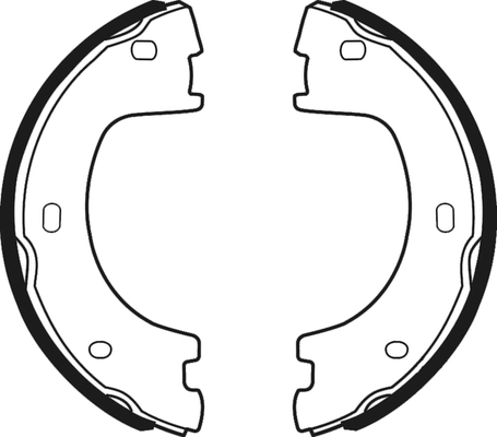 Jeu de mâchoires de frein ABTEX ABS4183