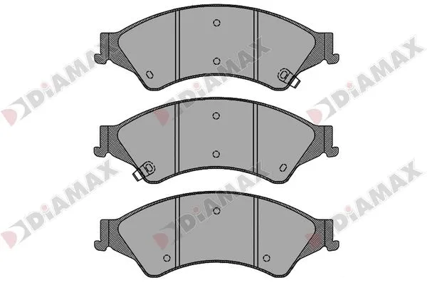Kit de plaquettes de frein, frein à disque DIAMAX N09618