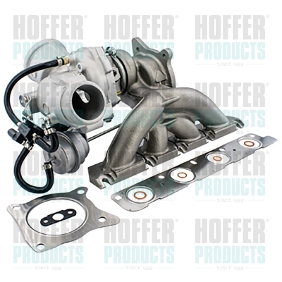 Turbocompresseur, suralimentation HOFFER 6900879