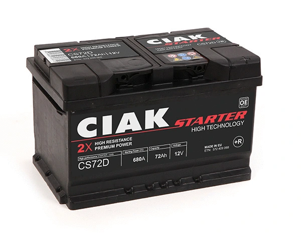 Batterie de démarrage CIAK Starter CS72D