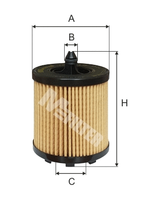 Filtre à huile MFILTER TE 615