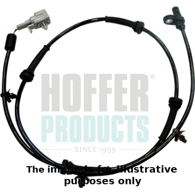 Capteur, vitesse de roue HOFFER 8290243E