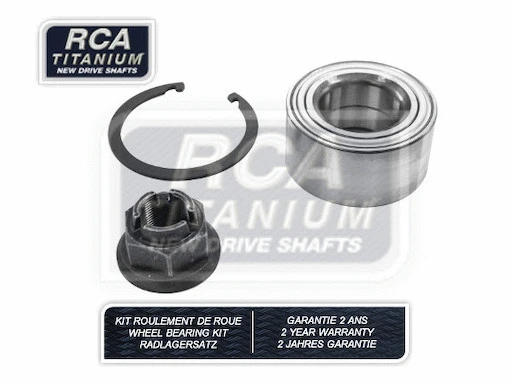 Kit de roulements de roue RCA FRANCE RCAK1504