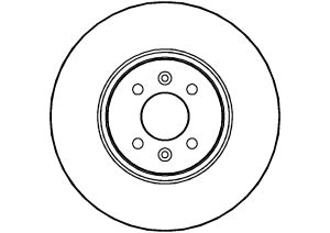 Disque de frein ABTEX BD1335V