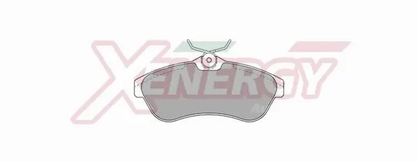 Kit de plaquettes de frein, frein à disque AP XENERGY X40834