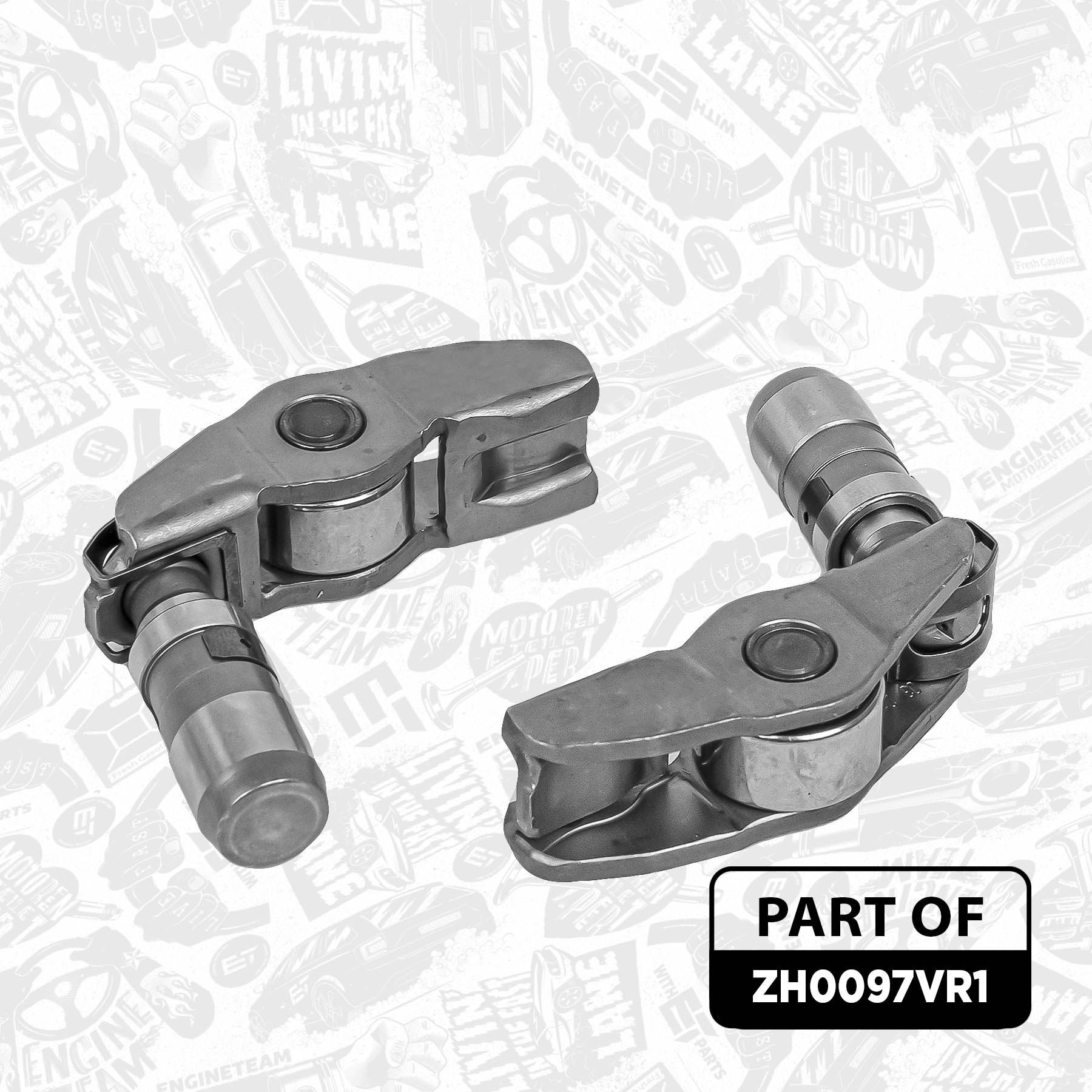Kit de poussoir de soupape ET ENGINETEAM ZH0097VR1