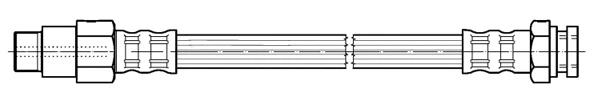 Flexible de frein CEF 510222