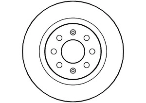 Disque de frein ABTEX BD1388S