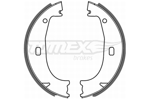 Jeu de mâchoires de frein TOMEX Brakes TX 21-23