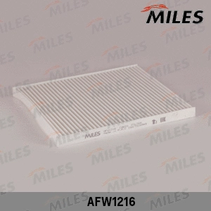 Filtre, air de l'habitacle MILES AFW1216