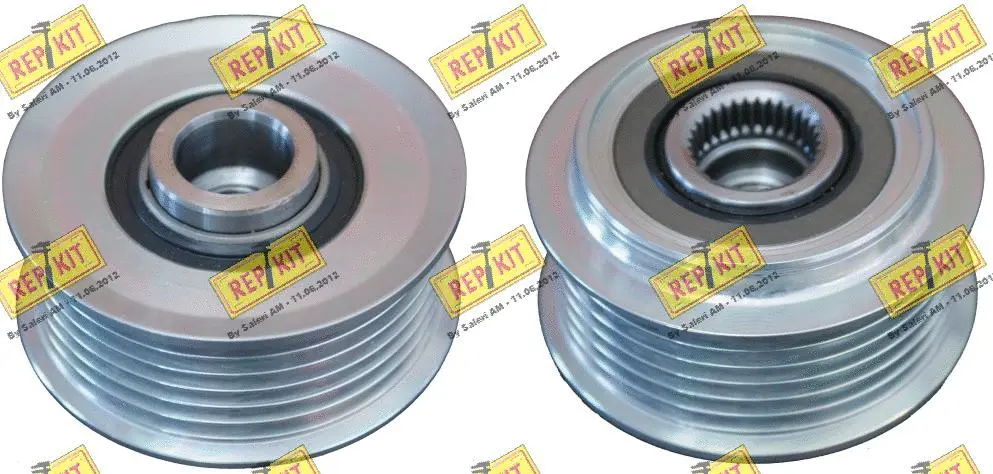 Poulie roue libre, alternateur REPKIT RKT3509