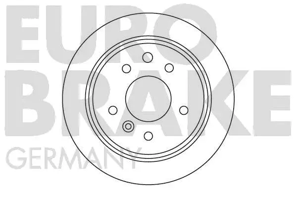 Disque de frein EUROBRAKE 5815201217